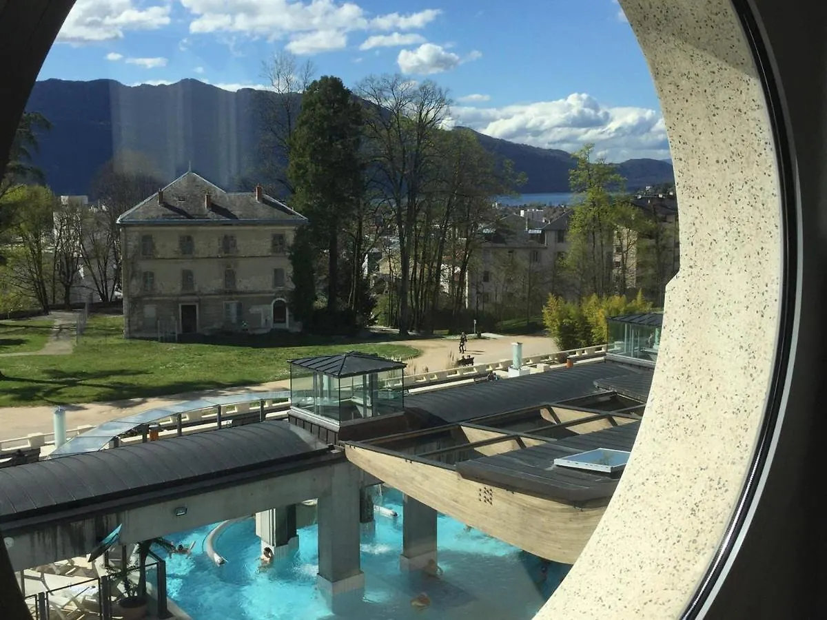 Spacieux Studio Au Centre-Ville Avec Ascenseur Et Animaux Acceptes - Fr-1-555-79 Aix-les-Bains Apartmán